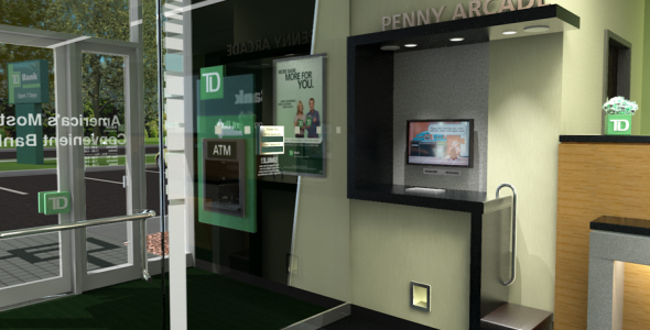 TD Bank ATM & Coin Counter